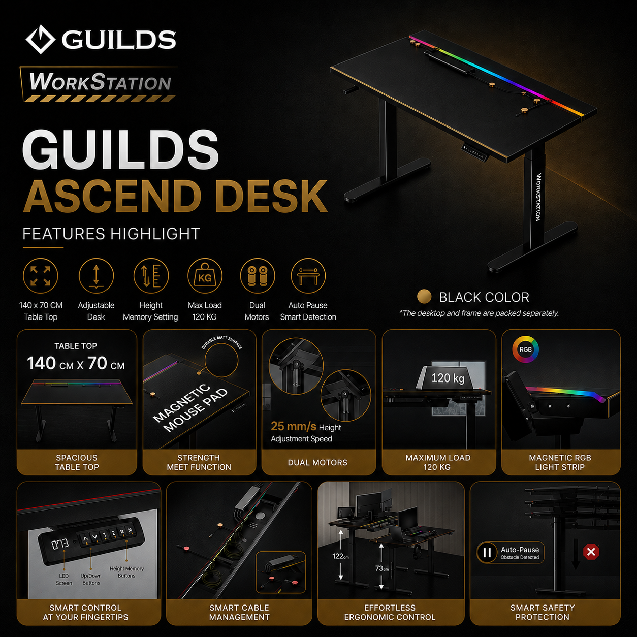 Guilds Ascend Desk