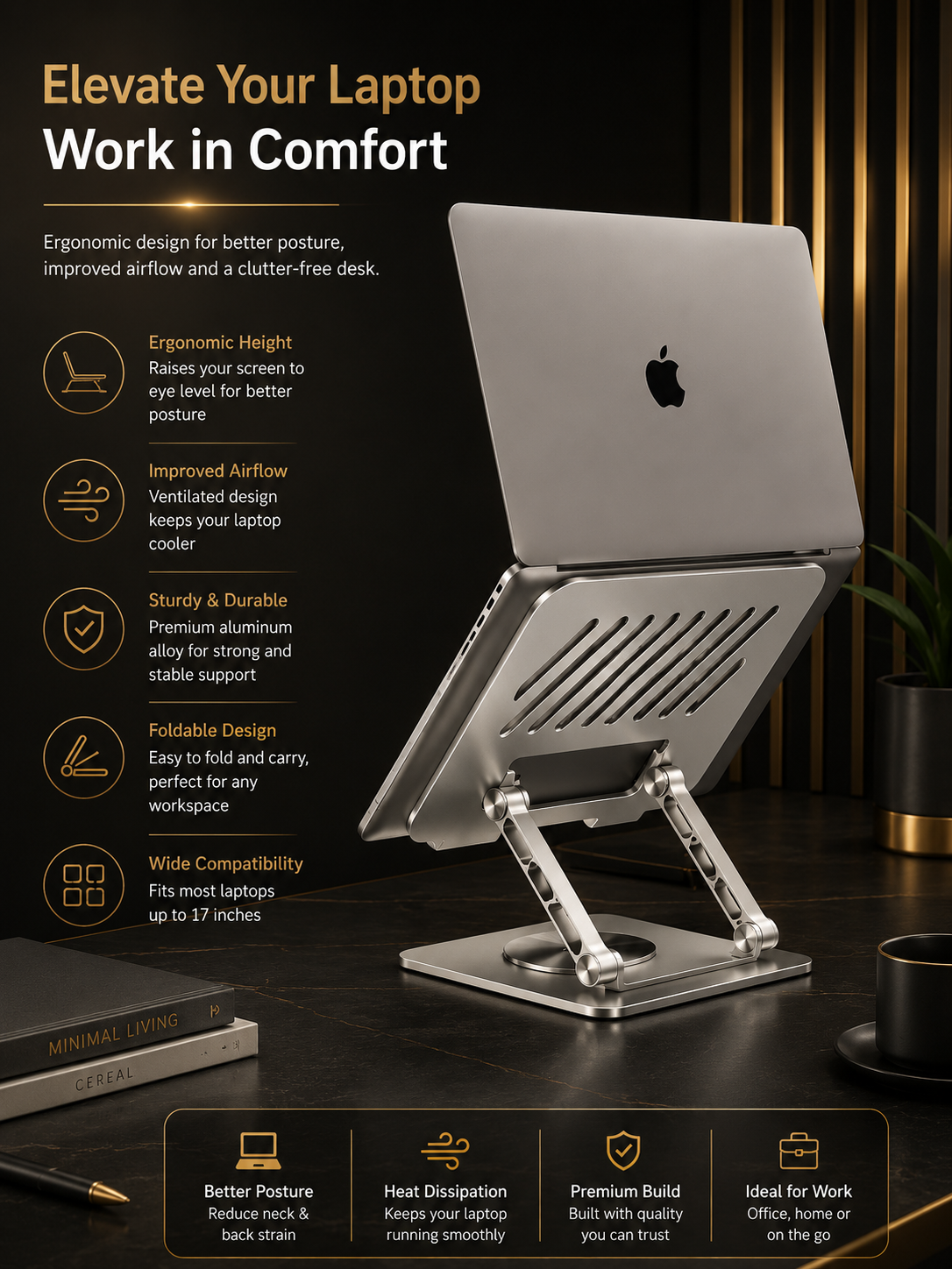 Guilds Perch Laptop Stand