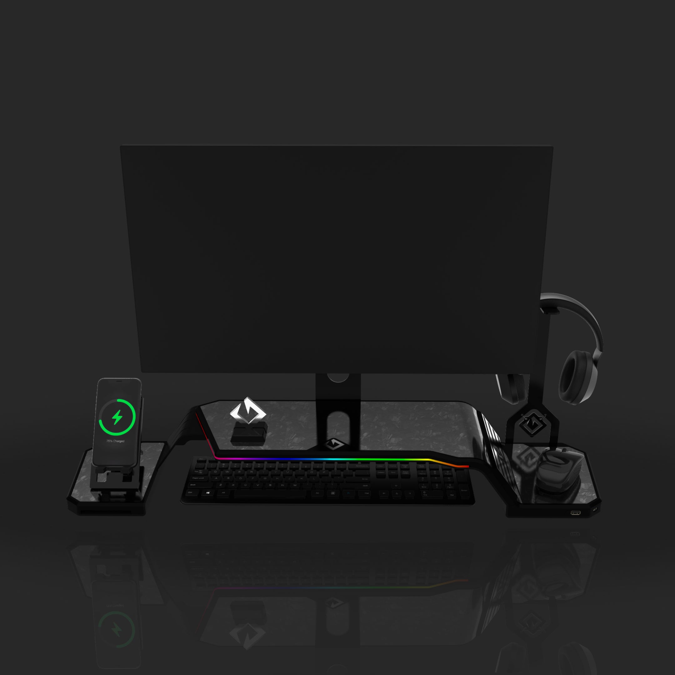 Altura Monitor Stand for Desk – VESA Arm Edition