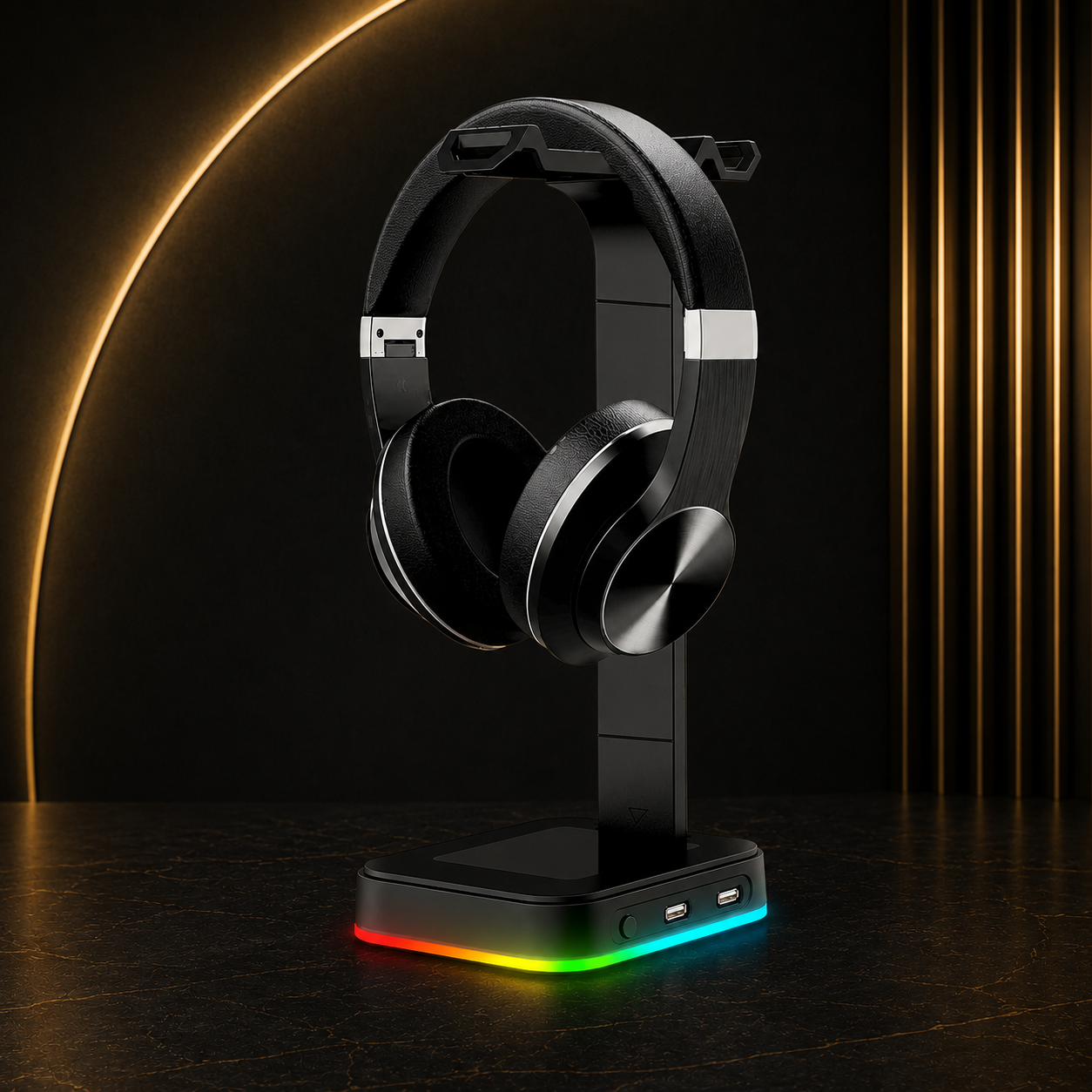 Guilds Premium Headphone Stand with RGB