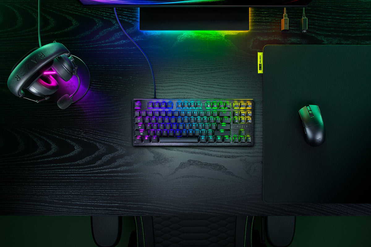 Razer Huntsman V3 HE Magnetic Tenkeyless 8KHz Gaming Keyboard - US Layout