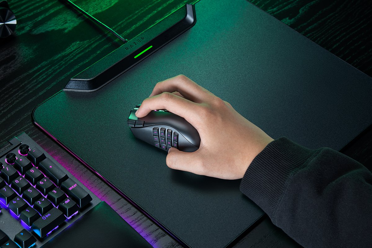 Razer Naga V3 Pro Wireless MMO Gaming Mouse