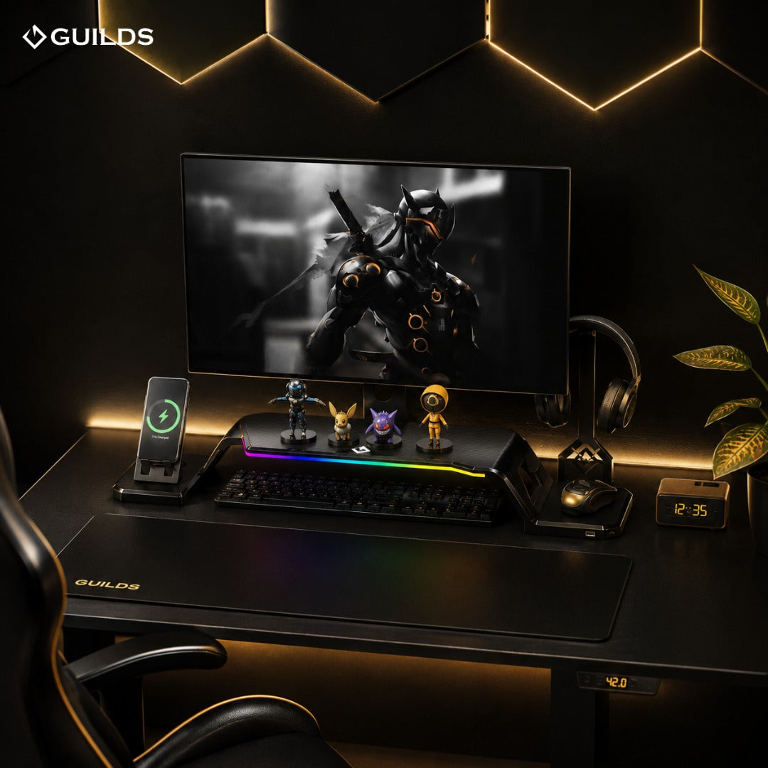 Altura Monitor Stand for Desk – VESA Arm Edition