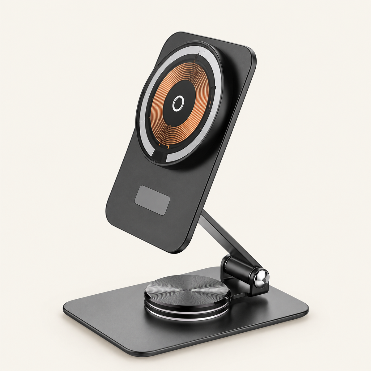 Guilds studio lead — Premium Wireless Charger Phone Stand on ivory