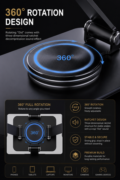 Premium Wireless Charger Phone Stand