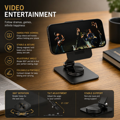Premium Wireless Charger Phone Stand