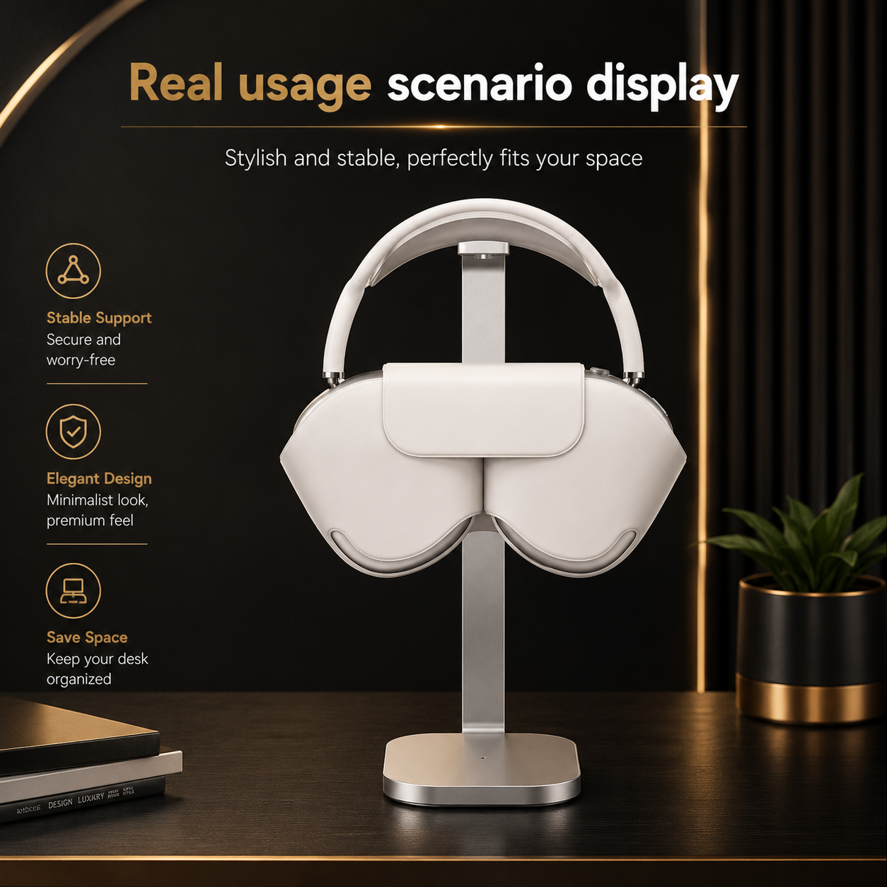 Guilds Basic Integrable Headphone Stand