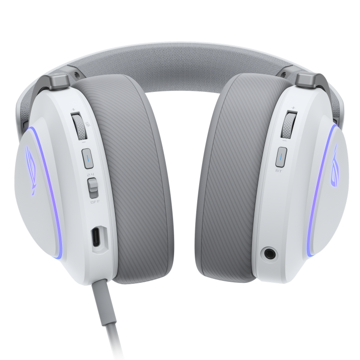 ASUS ROG Delta II Tri-Mode Wireless Gaming Headset - White (2Y)