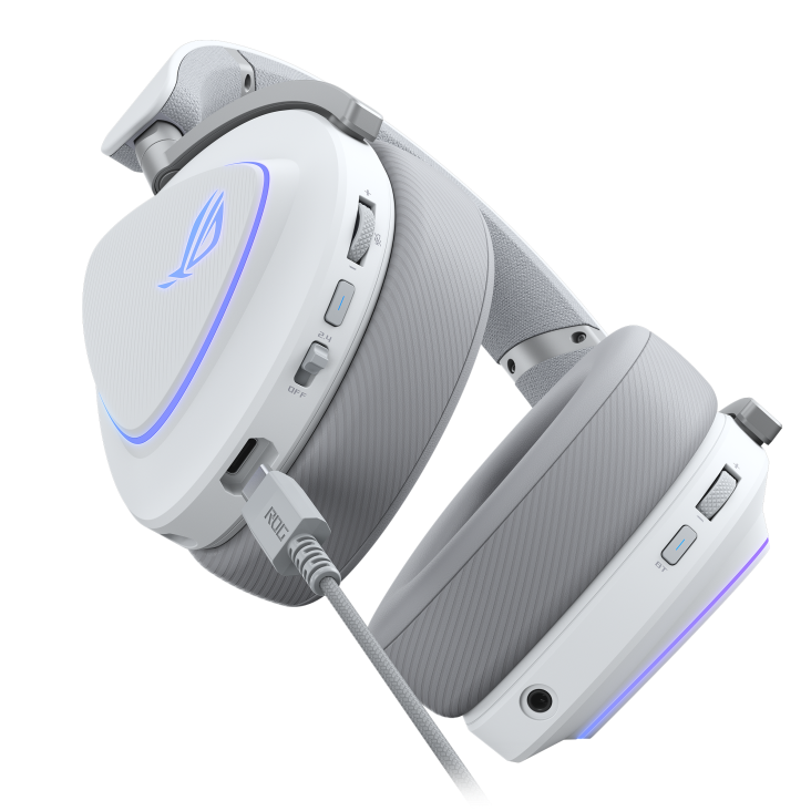 ASUS ROG Delta II Tri-Mode Wireless Gaming Headset - White (2Y)