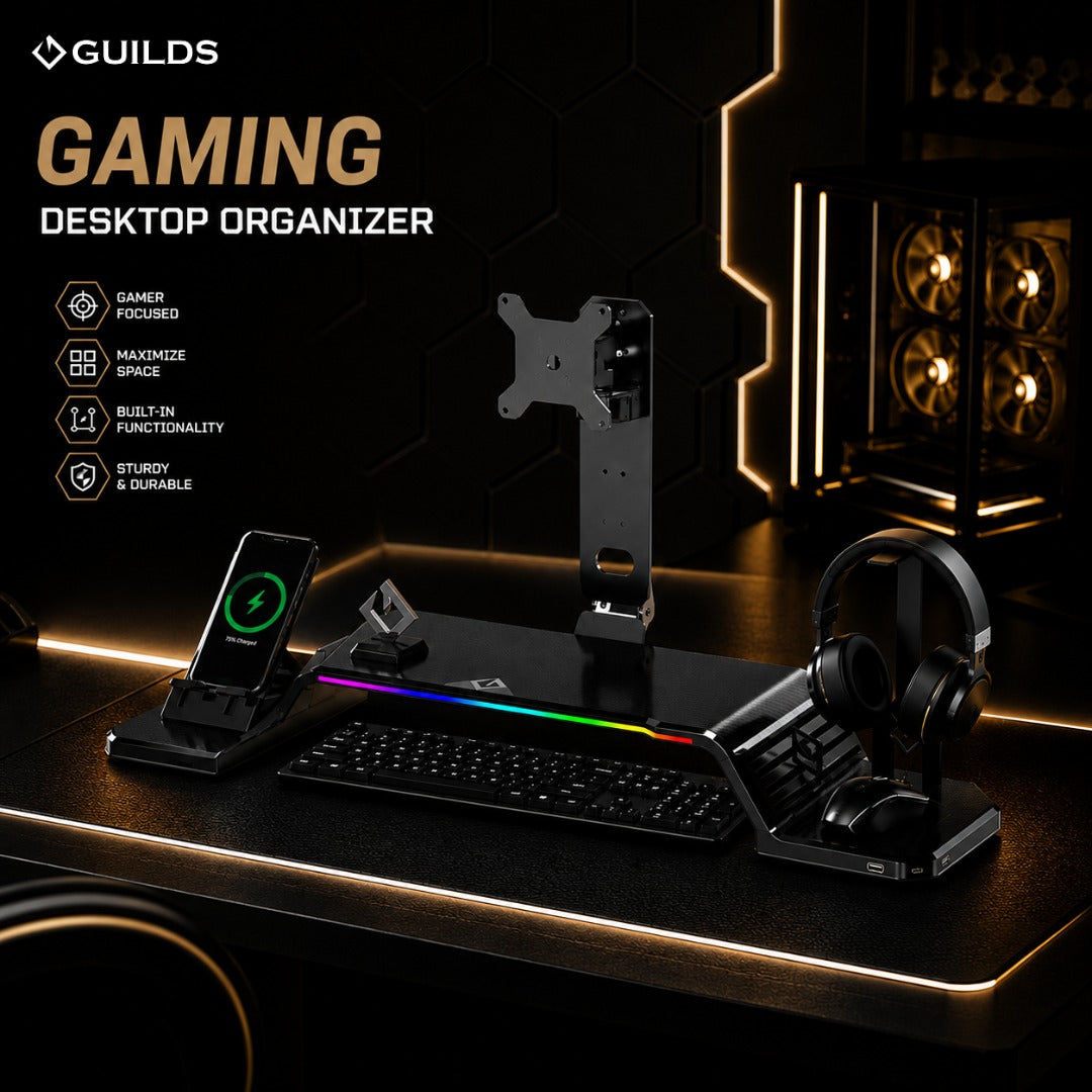 Altura Monitor Stand for Desk – VESA Arm Edition