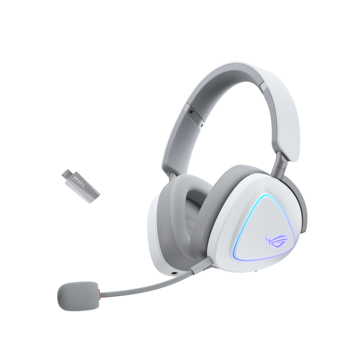 ASUS ROG Delta II Tri-Mode Wireless Gaming Headset - White (2Y)